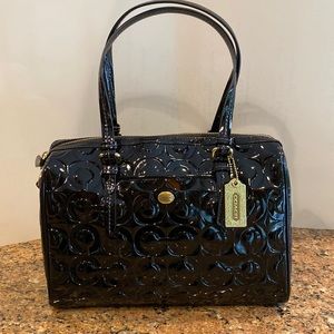 Coach Patent Leather C satchel